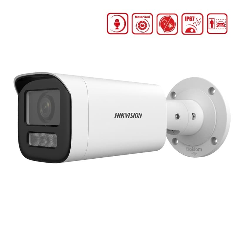 Hikvision DS-2CD1623G2-LIZSU 2 MP ColorVu Sesli IP Kamera | Varifocal Lens - IP KAMERALAR - Hikvision
