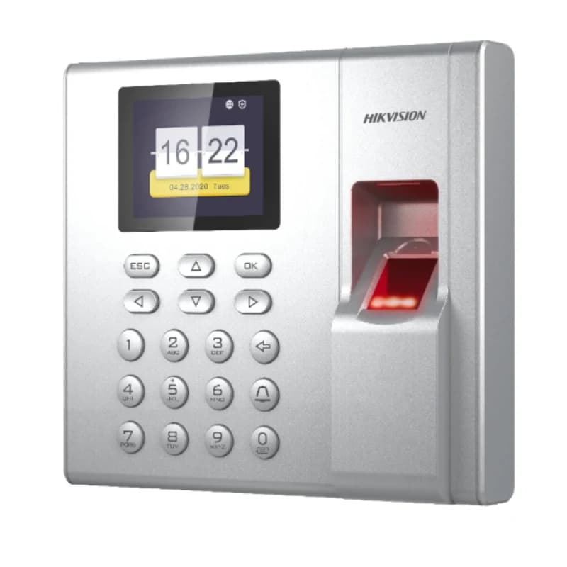 Hikvision DS-K1T8003EF Parmak İzi ve Kartlı Access Control Terminali – EM Kart ve Şifre Destekli - KONTROL CİHAZLARI - Hikvision