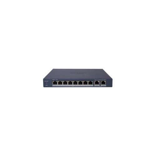 HIKVISION DS-3E1310P-EI/M 8 PORT 10/100 8 PORT POE+ 2 PORT UPLINK 60W YONETILEMEZ SWITCH - Hikvision
