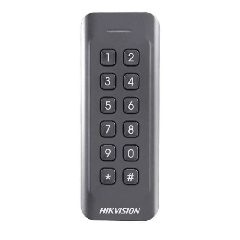 Hikvision DS-K1802MK Kart Okuyucu – Mifare Kart Destekli Şifre Tuş Takımlı Geçiş Kontrol Okuyucusu - KONTROL CİHAZLARI - Hikvision