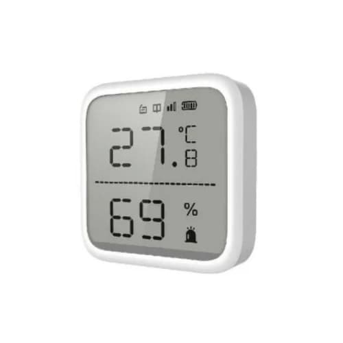 HIKVISION Kablosuz Sıcaklık ve Nem Dedektörü / DS-PDTPH-E-WE - Hikvision