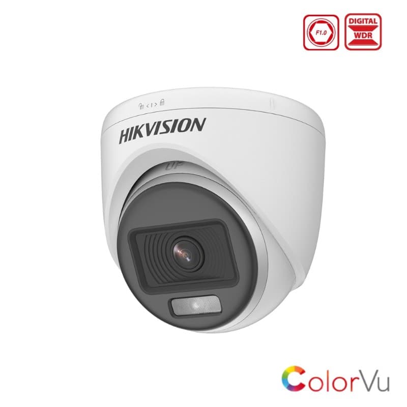 2MP 2.8mm ColorVu Turret HDCVI Kamera - HİBRİT KAMERALAR - Hikvision