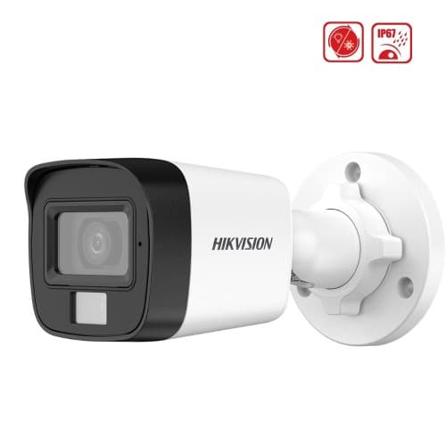 2MP 2.8mm Akıllı Çift Işık Mini Bullet HDCVI Kamera - Hikvision