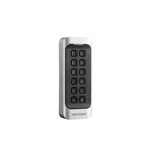 Hikvision DS-K1107AMK Mifare Kart Okuyucu – Tuş Takımlı, Wiegand Bağlantılı, Geçiş Kontrol Okuyucusu - Hikvision
