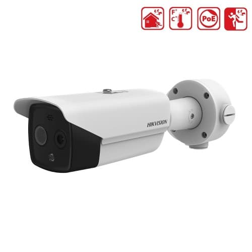 Termal + Optik Bi-spectrum IP Bullet Kamera - Hikvision