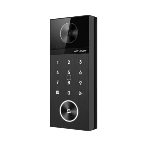 Hikvision DS-KV6124-WBE1 4 MP IP Villa Kapı İstasyonu (Wi-Fi, Bluetooth, Kart Okuyucu, Şifre, PoE, Çift Yönlü Ses) - Hikvision