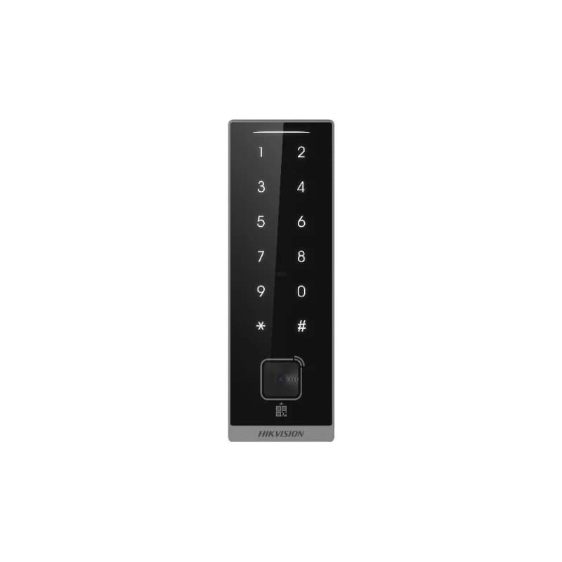 Hikvision DS-K1105EMKB-QR Pro Serisi Kart Okuyucu (EM + MIFARE + QR Kod + PIN + Bluetooth, RS-485 / Wiegand / OSDP, IP66) - KONTROL CİHAZLARI - Hikvision