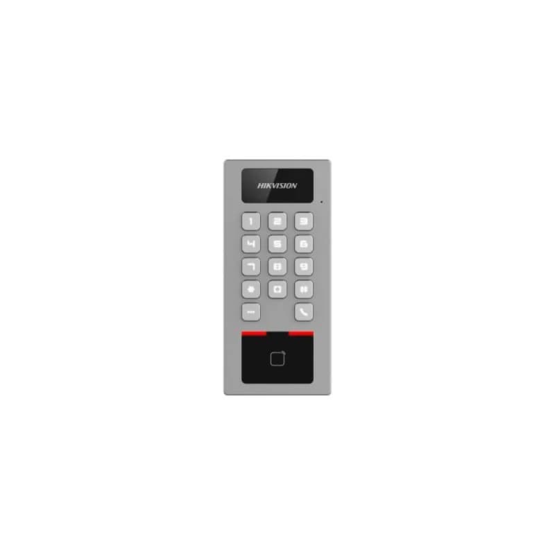 Hikvision DS-K1T502DBWX Pro Serisi IP Erişim Kontrol Terminali (Kart, PIN, Bluetooth, Wi-Fi, Görüntülü İnterkom, IP65, IK09) - KONTROL CİHAZLARI - Hikvision