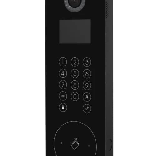 Hikvision DS-KD8103-E6 IP Görüntülü Diafon Dış Panel – 2MP Kamera, Kart & Şifreli Geçiş - Hikvision