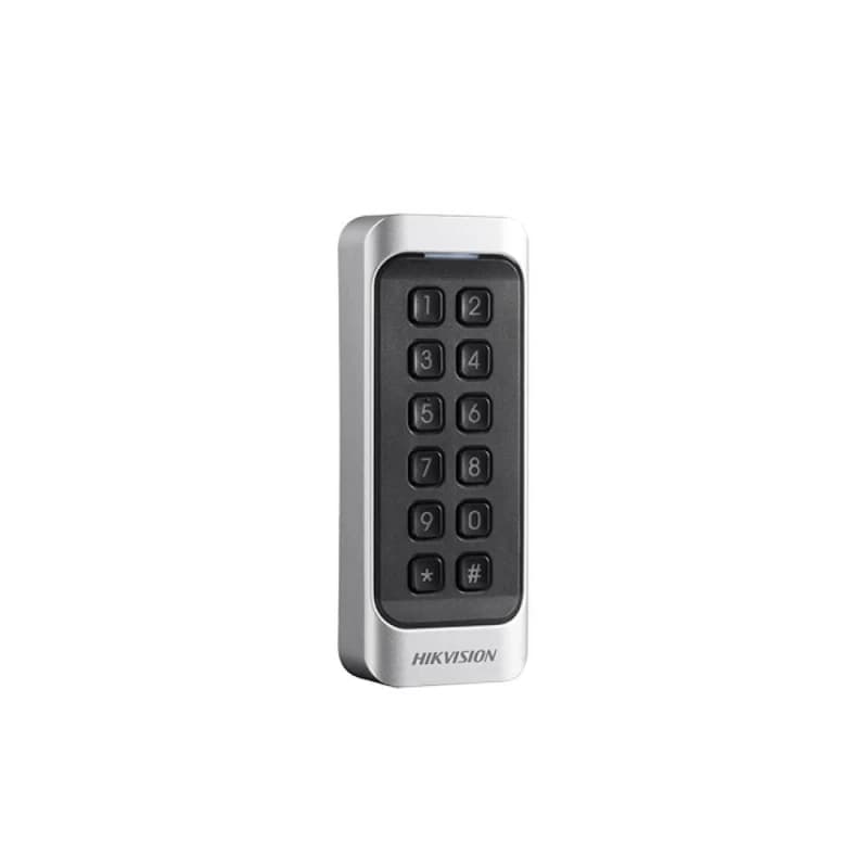 Hikvision DS-K1107AEK Proximity Kart Okuyucu – Tuş Takımlı, Wiegand Bağlantılı, Geçiş Kontrol Okuyucusu - KONTROL CİHAZLARI - Hikvision