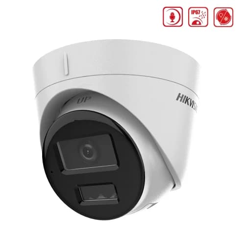 HIKVISION DS-2CD1343G2-LIUF 4MP 2.8mm Akıllı Çift Işık Mic. AcuSense Dome IP Kamera - Hikvision