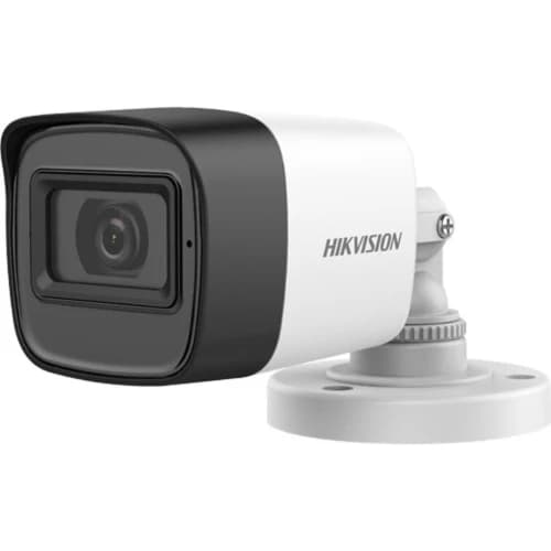 Hikvision DS-2CE16H0T-ITPFS 5MP HD-TVI Bullet Kamera – Dahili Mikrofon, 25m IR, IP67 - Hikvision