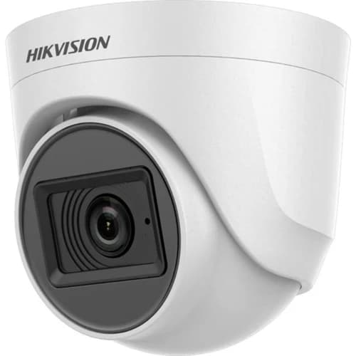 Hikvision DS-2CE76H0T-ITPFS 5MP Dome Kamera – Dahili Mikrofon, 20m IR, 4in1 TVI/AHD/CVI - Hikvision
