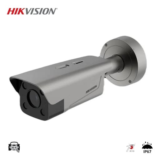 Hikvision DS-TCG406-E ANPR Plaka Tanıma Kamera 4MP 2.8-12mm Motorize Lens 50m Gece Görüşlü Araç Plaka Tanıma Bullet Kamera - Hikvision