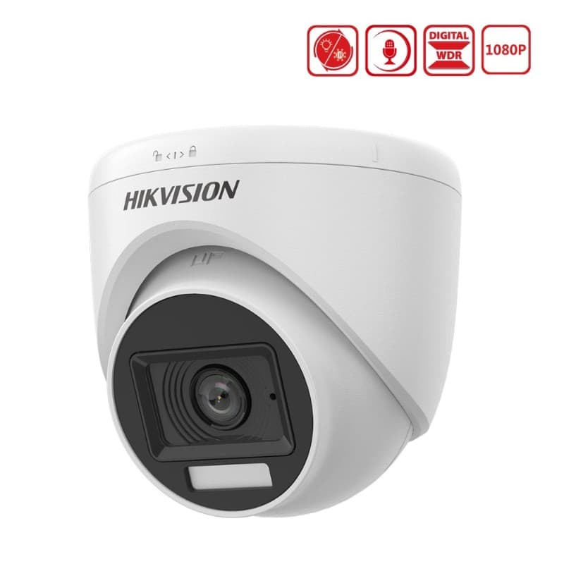 2MP 2.8mm Akıllı Çift Işık ColorVu Turret HDCVI Kamera - Ürün Görseli 2