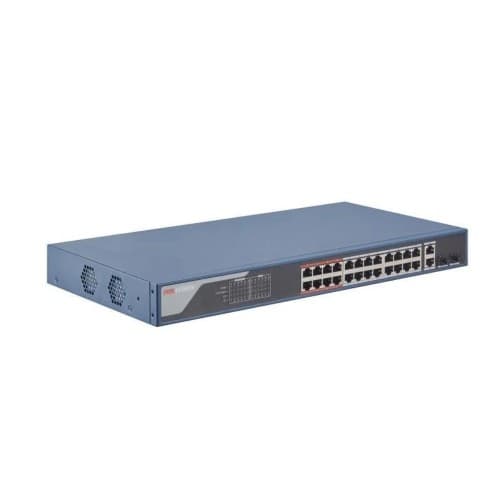 HIKVISION DS-3E1326P-EI 24 PORT 10/100 24 PORT POE 2 PORT GBIT UPLINK 370W YONETILEBILIR SWITCH - Hikvision