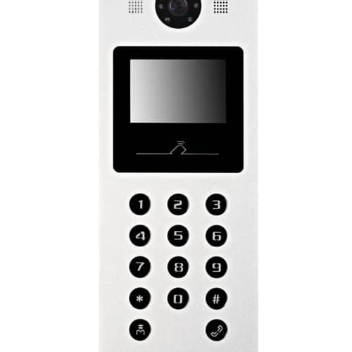 Hikvision DS-KD3003-E6 IP Görüntülü Diafon Dış Panel – 2MP Kamera, Kart & Şifreli Geçiş - Hikvision