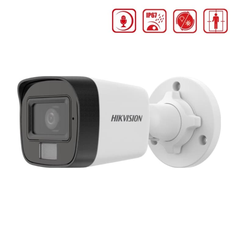 2MP 4mm Akıllı Çift Işık Mic. AcuSense Bullet IP Kamera - Ürün Görseli 3